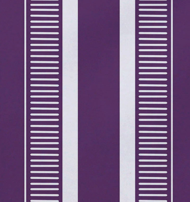 Dashing Stripe, Stripe Print Placemat, Purple