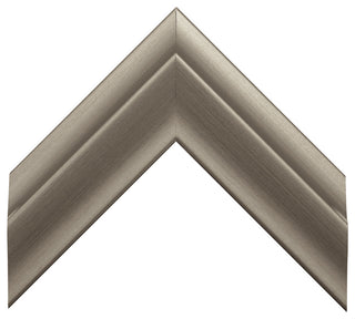 Woodford Framed Wall Mirror, Nickel, 20" X 24"