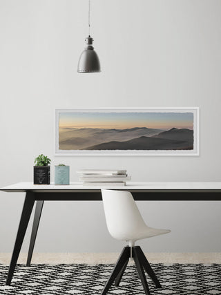 "It's a New Day" Framed Painting Print, 45x15