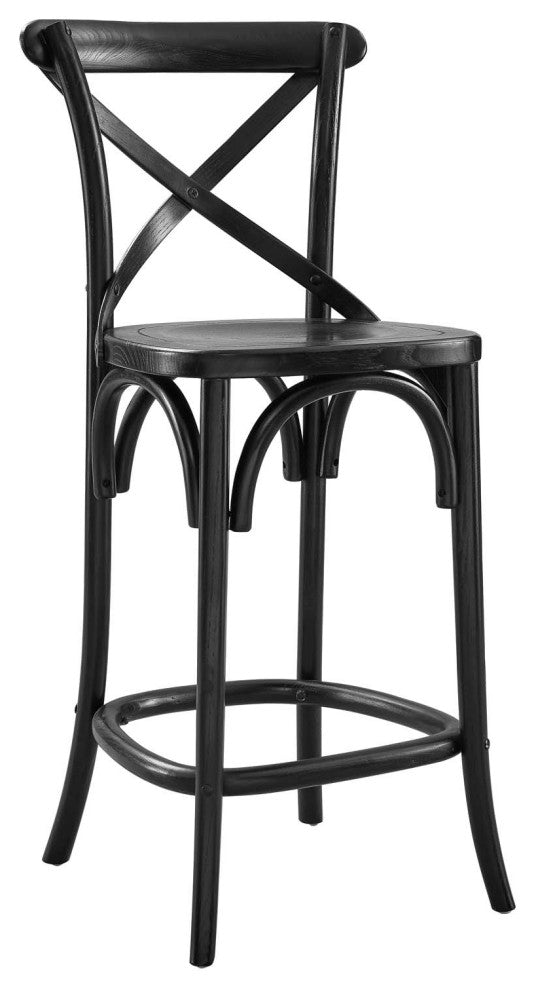 Gear Counter Stool, Black
