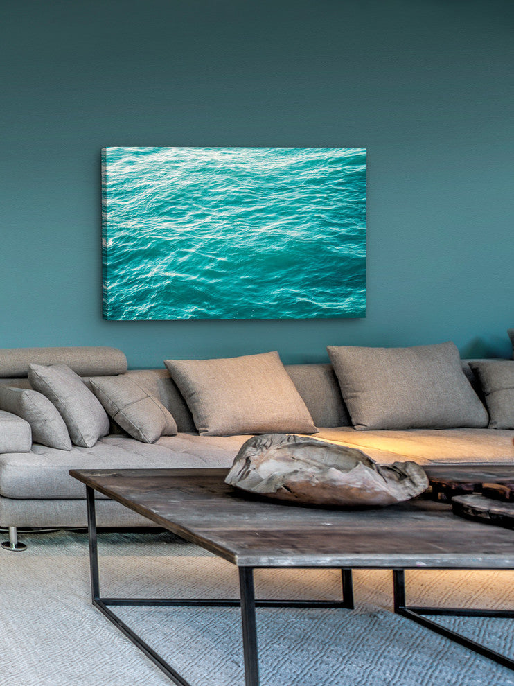 Marmont Hill, "Open Water" by Morgan Hartley Painting on Wrapped Canvas, 24x16