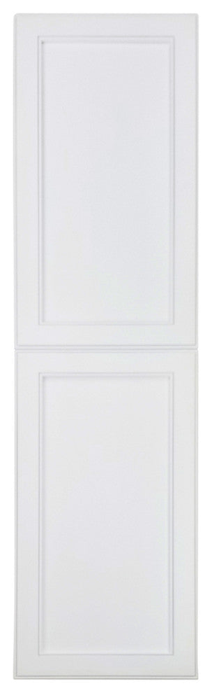 Lakebrooke Recessed Medicine Cabinet 47Hx15.5Wx3.5D, White Enamel
