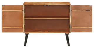 vidaXL Sideboard Buffet Cabinet with Storage for Kitchen Solid Wood Mango