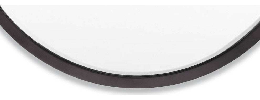 Canal Mirror, Black