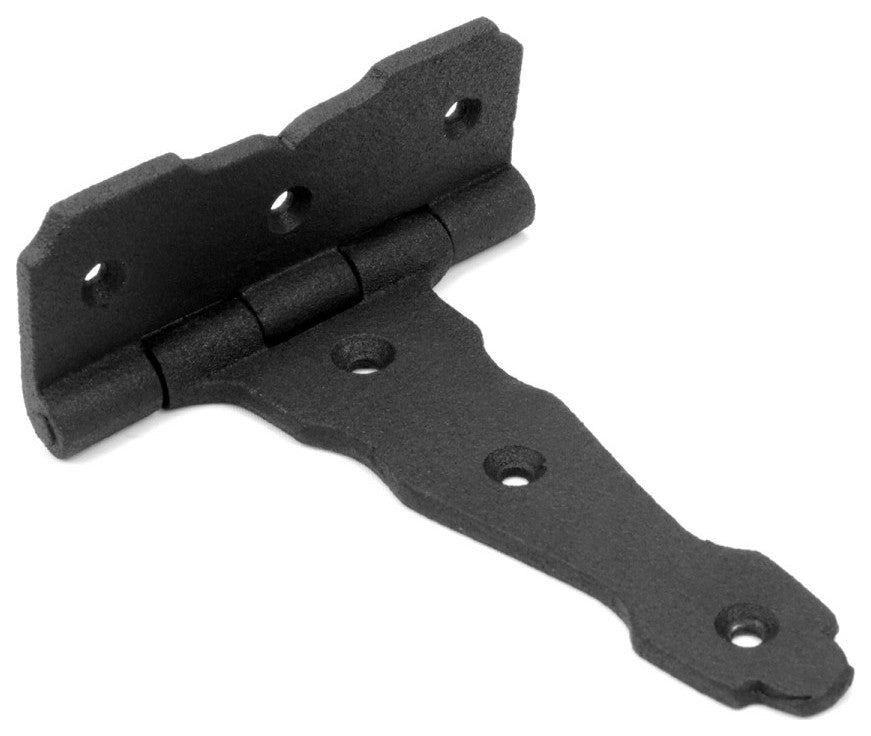 Black Cast Iron T Strap Gate Hinges Rust Resistant Cast Iron Renovators Supply