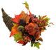 16" Autumn Harvest Leaf Grapevine Thanksgiving Decor