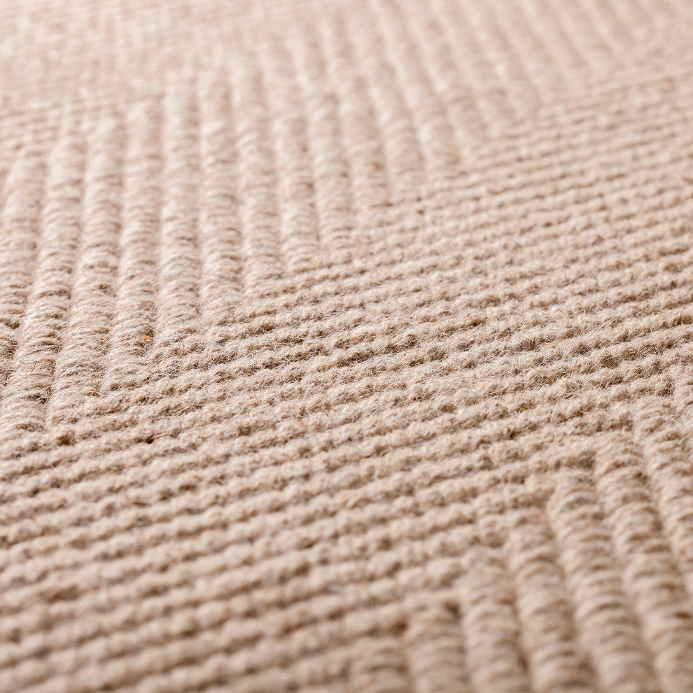 Monaco Sisal MC200 Putty 6' x 6' Square Rug