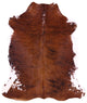 Natural Cowhide Rug 6' 9" X 5' 9" C1565