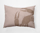 14x20" Crab Dip Nautical Decorative Indoor Pillow, Mauve