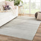 Jaipur Living Origin Knotted Solid Light Gray Area Rug, 7'9"x9'9"
