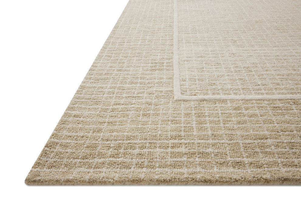 Chris Loves Julia x Loloi Briggs Wheat / Ivory 7'-9" x 9'-9" Area Rug