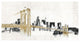 "Skyline Crossing" Digital Paper Print by Avery Tillmon, 50"x26"