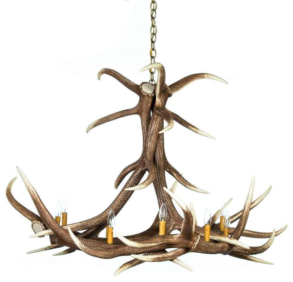 Elk 6 Antler Chandelier