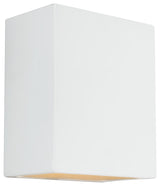 Sea Gull 1-Light Outdoor Wall Lantern 8304801EN3-714, Paintable Ceramic