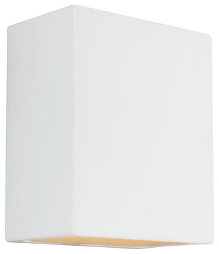 Sea Gull 1-Light Outdoor Wall Lantern 8304801EN3-714, Paintable Ceramic