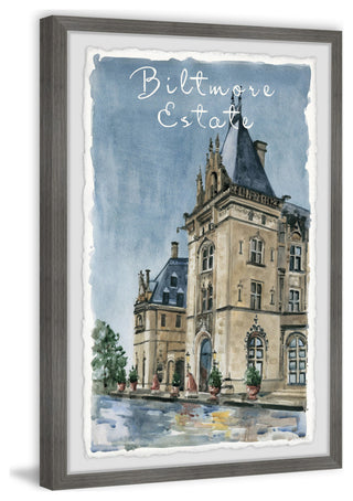"Biltmore" Framed Painting Print, 8x12