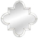 Clear Mirror Quatrefoil 30x30