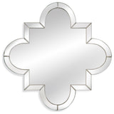Clear Mirror Quatrefoil 30x30