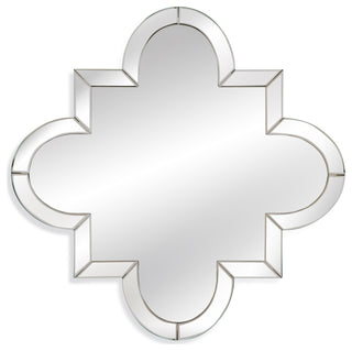 Clear Mirror Quatrefoil 30x30