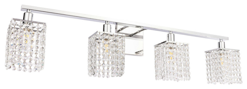 Elegant Lighting Phineas Four Light Wall Sconce LD7013C