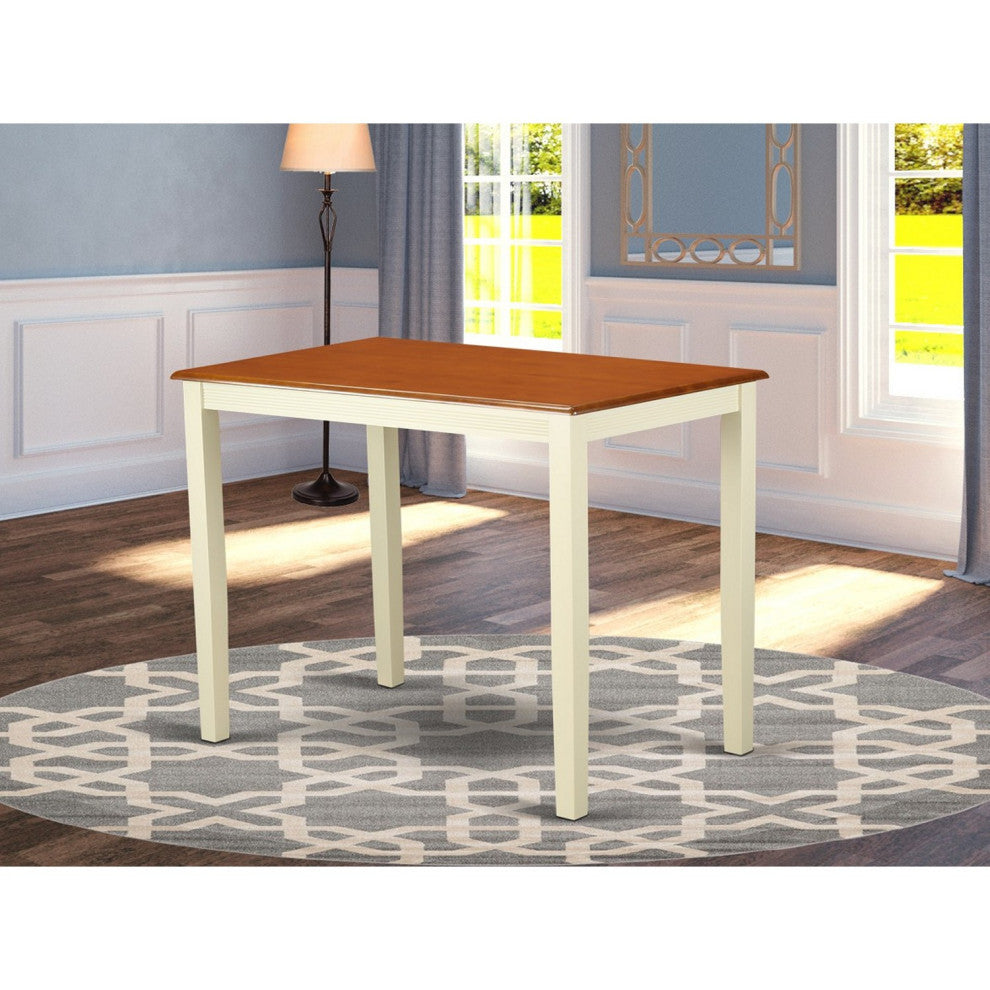 Yarmouth Counter Height Table Finished, Buttermilk And Cherry