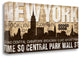 "New York" By Jennifer Pugh, Giclee Print on Gallery Wrap Canvas, Ready to Hang