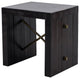 Rustic Sicily Side Table - Black