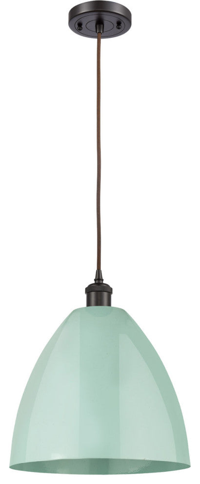 Innovations 516-1P-OB-MBD-12-SF 1-Light Mini Pendant, Oil Rubbed Bronze