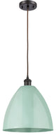 Innovations 516-1P-OB-MBD-12-SF 1-Light Mini Pendant, Oil Rubbed Bronze