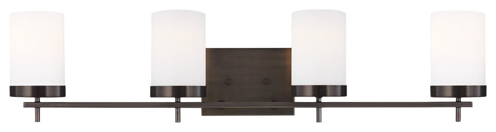 Zire 4-Light Bath, Brushed Oil Rubbed Bronze