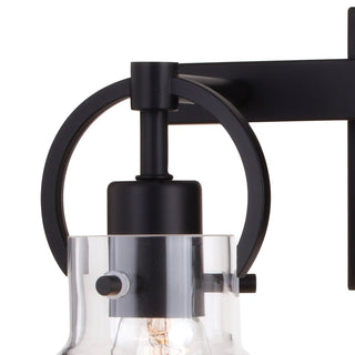 Vaxcel Lighting W0417 Ogden 2 Light 17"W Vanity Light - Matte Black