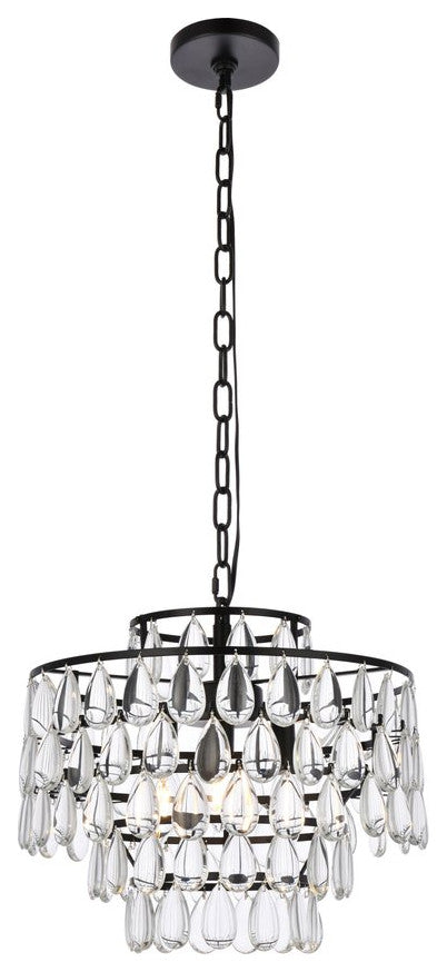 Murphy 16" Pendant, Black