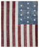 Rug N Carpet - Handwoven Anatolian 8' 0'' x 9' 10'' Flag Patchwork Rug