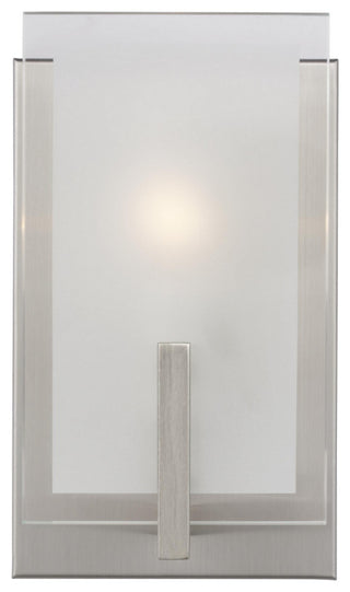 Syll 1-Light Wall / Bath Sconce, Brushed Nickel