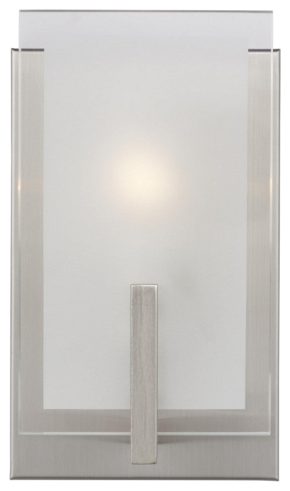 Syll 1-Light Wall / Bath Sconce, Brushed Nickel
