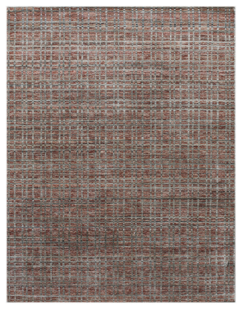Paradise Area Rug, Brick Red, 3' x 5', Geometric