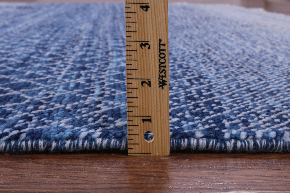 8' 2" X 10' 0" Savannah Grass Handmade Wool Rug - Q13197