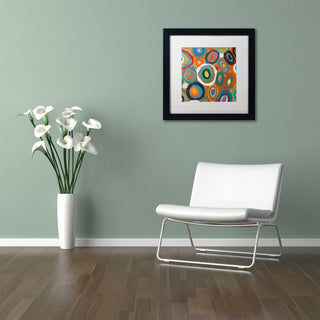 'Carisma' Matted Framed Canvas Art by Sylvie Demers