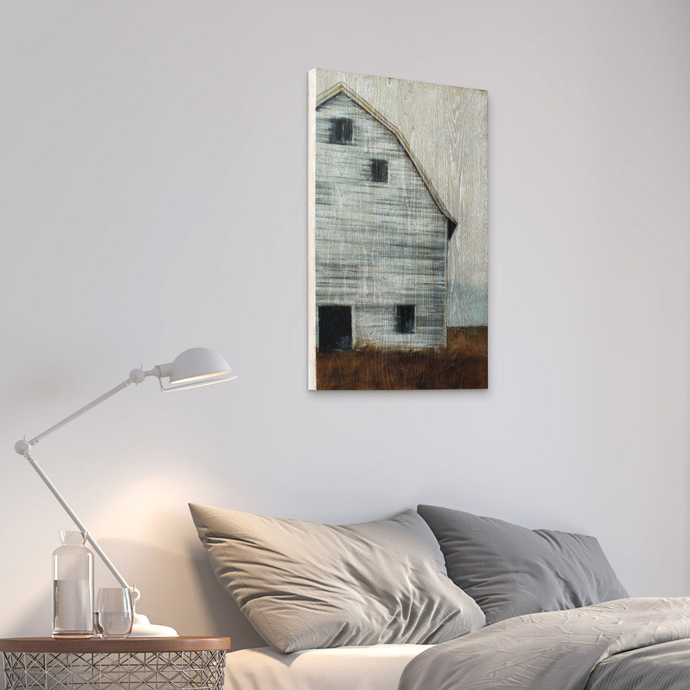 Abandoned Barn I Wall Art Fine Giclee Printed on Hand Finished Ash Wood