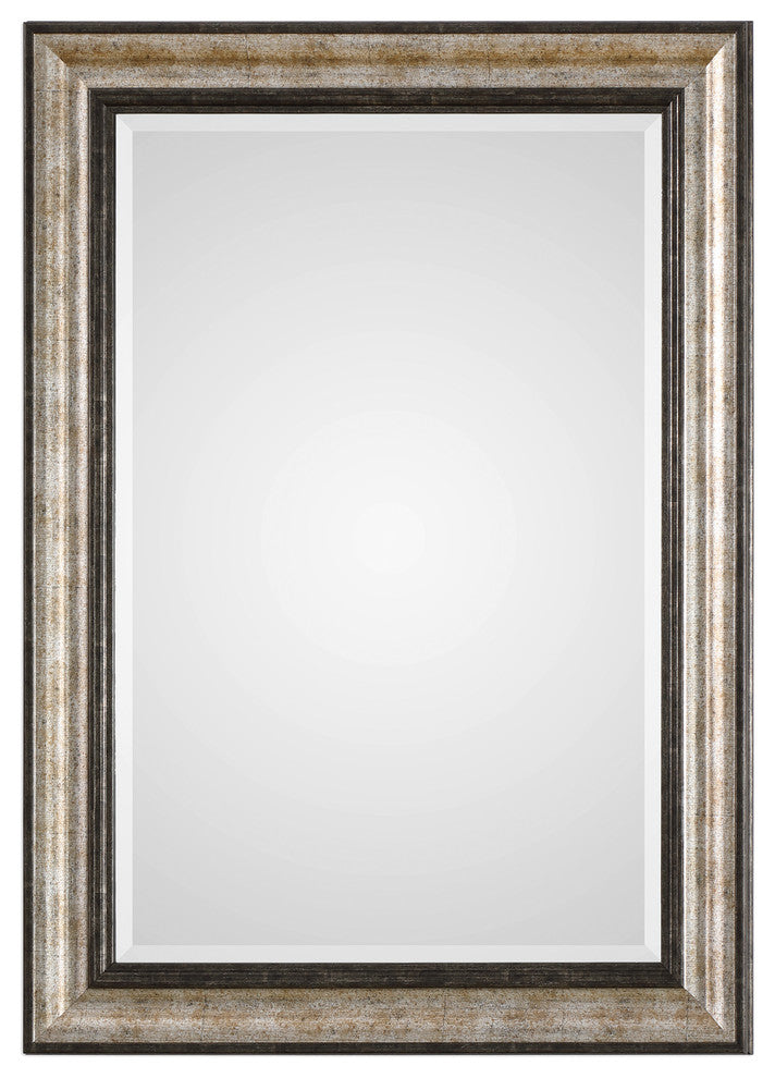 Shefford Antiqued Silver Mirror