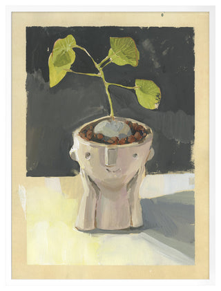 Little Man Fine Art Print, White, 36"x27"