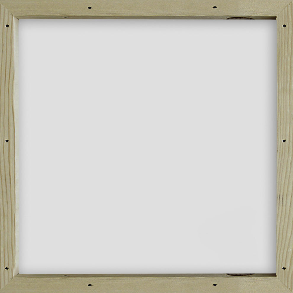 "Forest Shadow II" Painting Print on Brushed Aluminum, 18"x18"