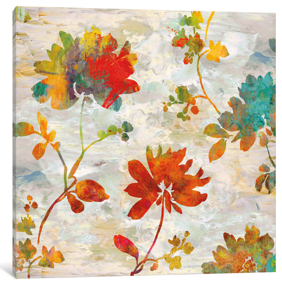 "Garden View II" by Erin Lange, Canvas Print, 12"x12"