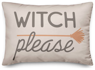 Witch Please 14x20 Throw Pillow