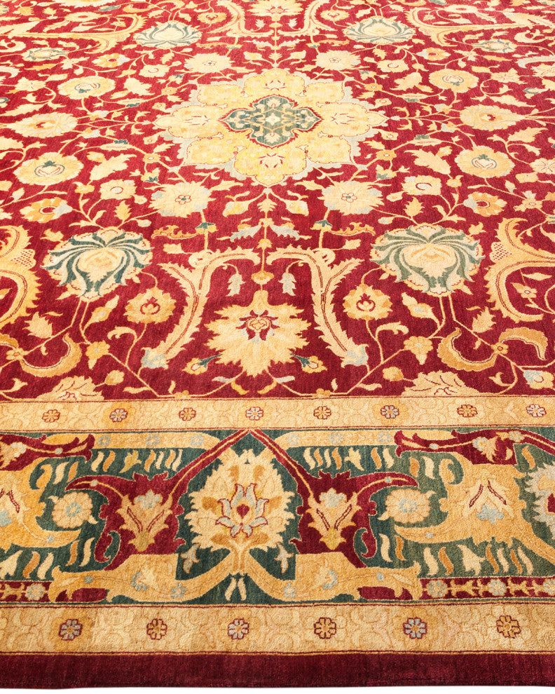 Mogul, One-of-a-Kind Hand-Knotted Area Rug Purple, 10'3"x13'10"