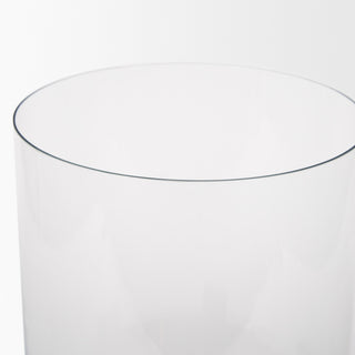 Price Large Antiqued Gold Metal With Glass Hurricane Candle Holder