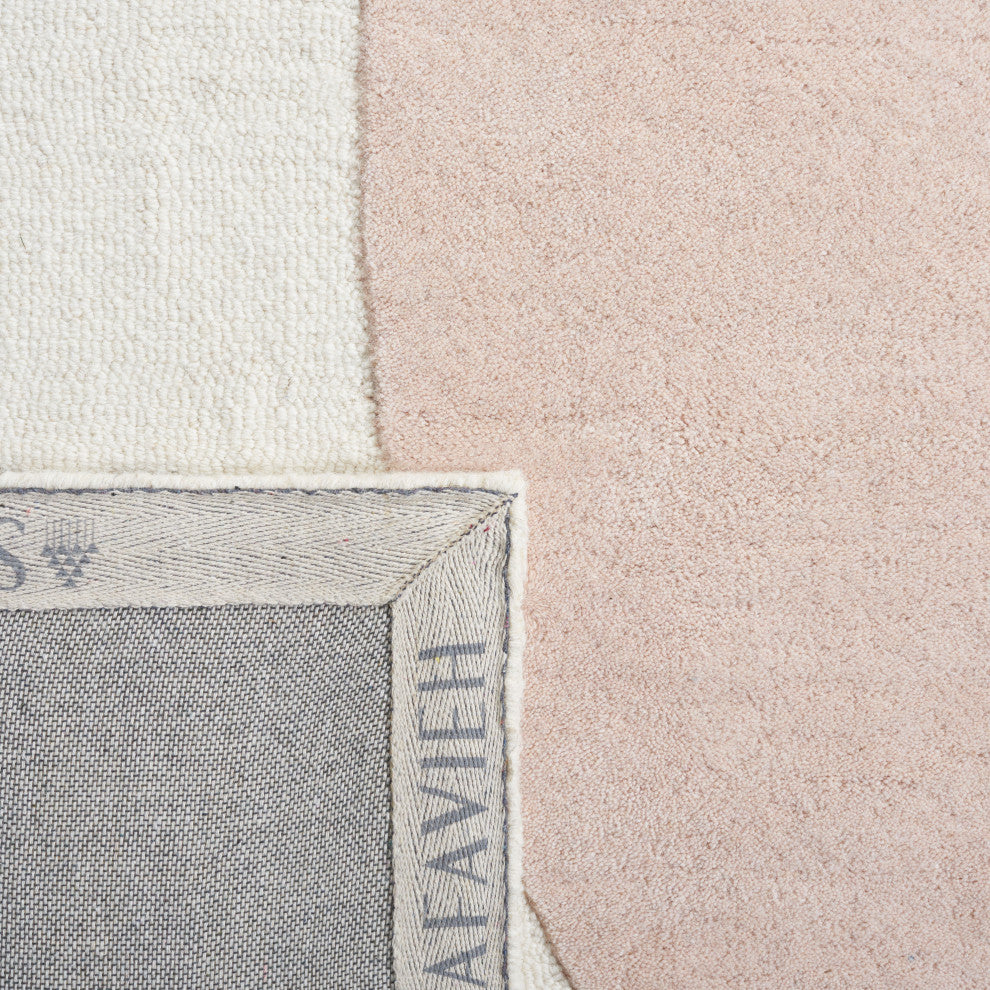 Safavieh Rodeo Drive Collection RD860U Rug, Ivory/Blush, 5' X 8'