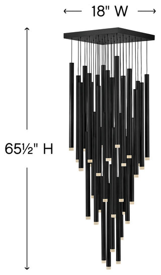 Fredrick Ramond Harmony Large Adjustable Pendant, Black*