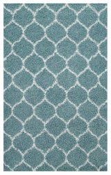 Solvea Moroccan Trellis 5x8 Shag Area Rug