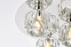 5 Light Ceiling Lamp, Chrome